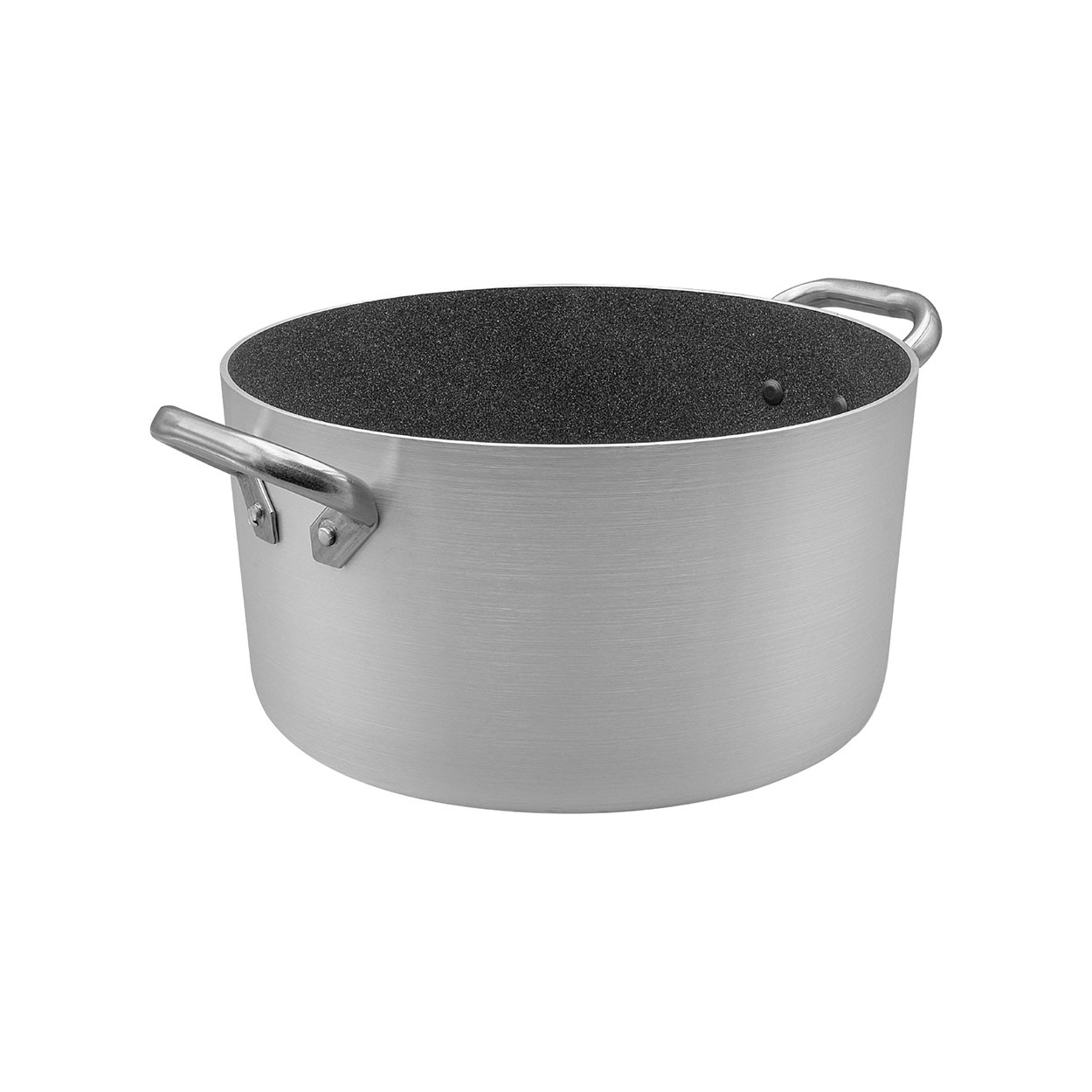 Agnelli Shark Skin faitout haut alu antiadhésif 3mm 2 anses