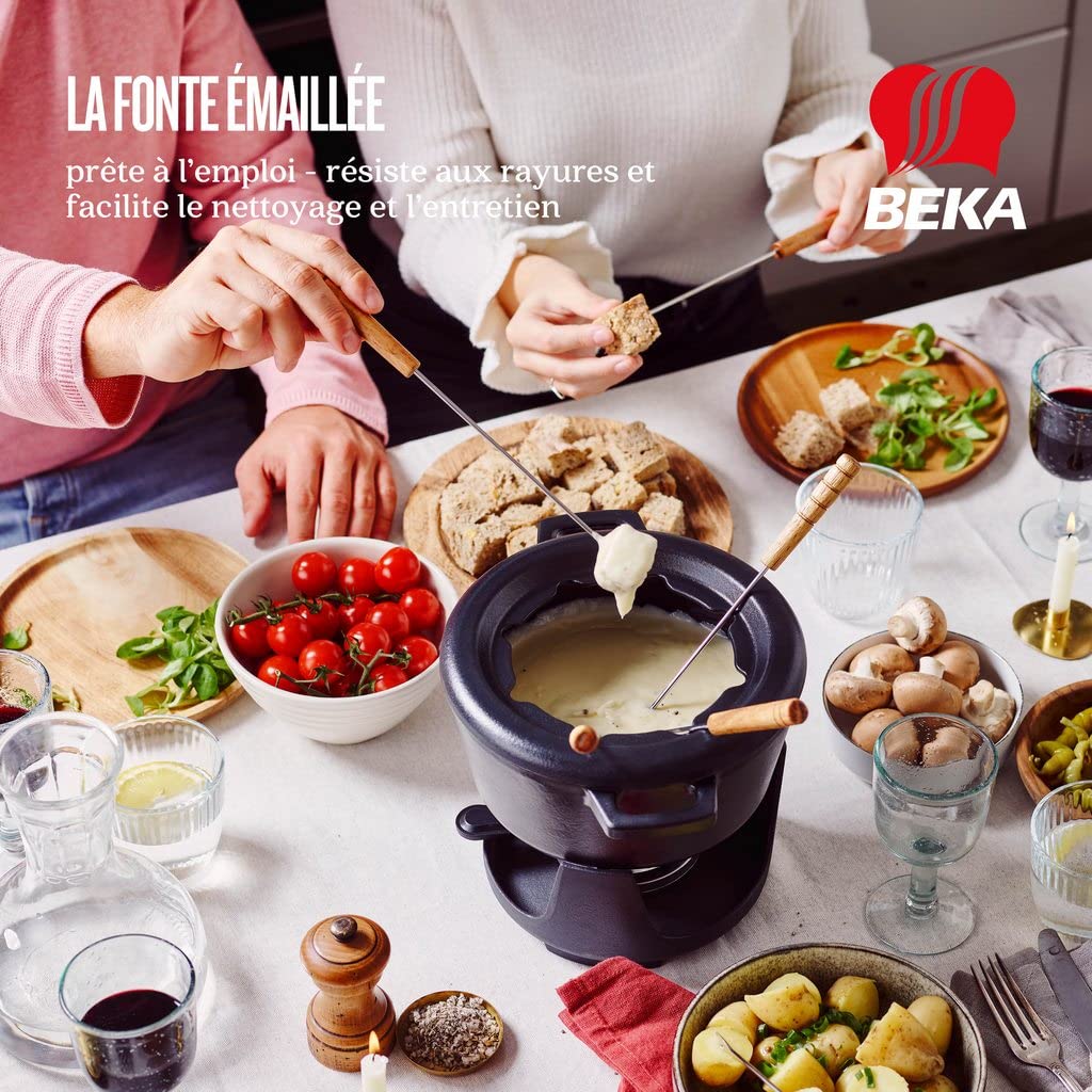 Beka service à fondue 8 fourchettes set fondue