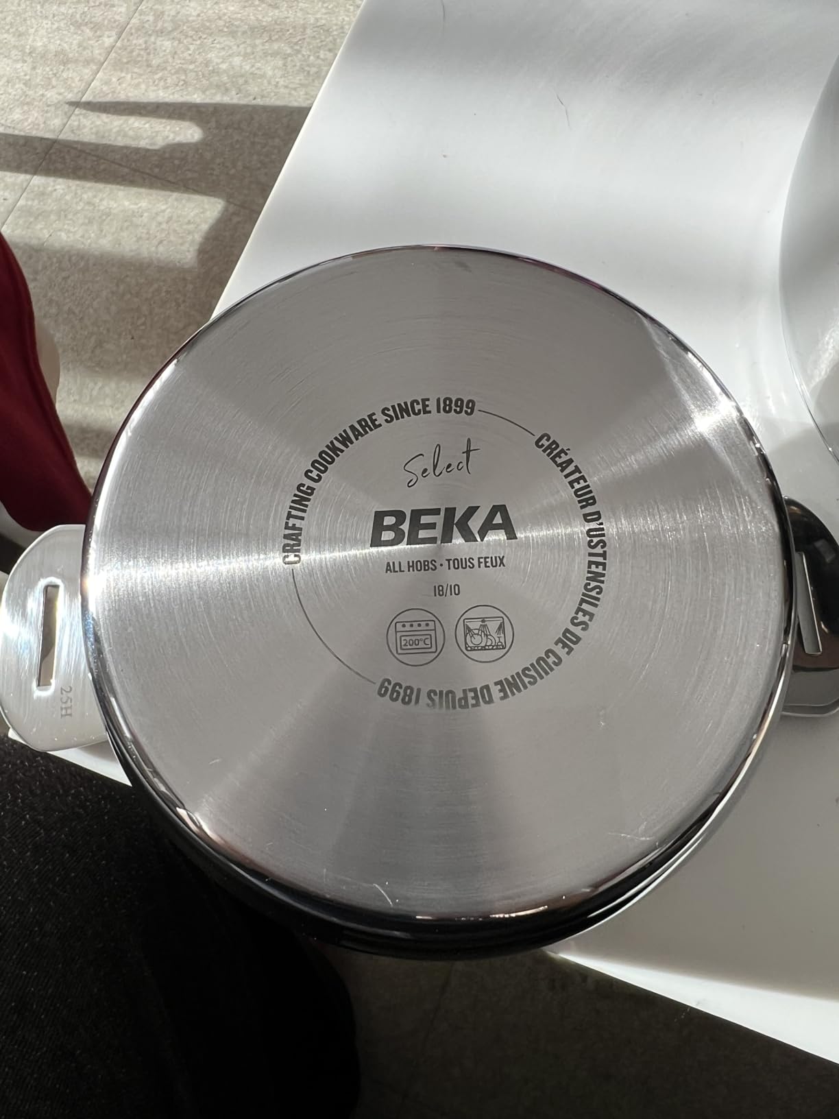 Beka Select Batterie 4 casseroles inox induction sans manche