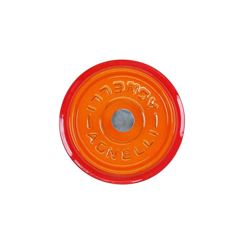 Agnelli Slowcook Couvercle Cocotte Fonte Rond 1 Pommeau