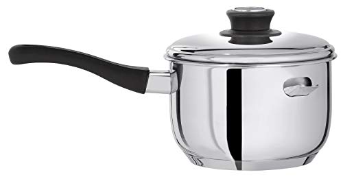 Artame bain-marie casserole inox 16 cm avec couvercle
