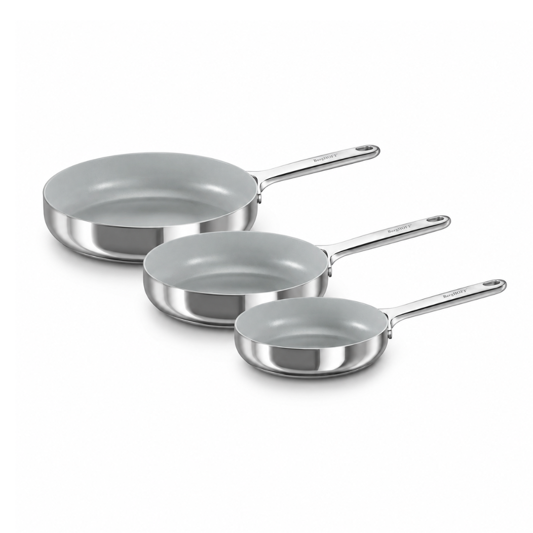 Berghoff Belly Trio Poêles antiadhésives induction sans PFAS