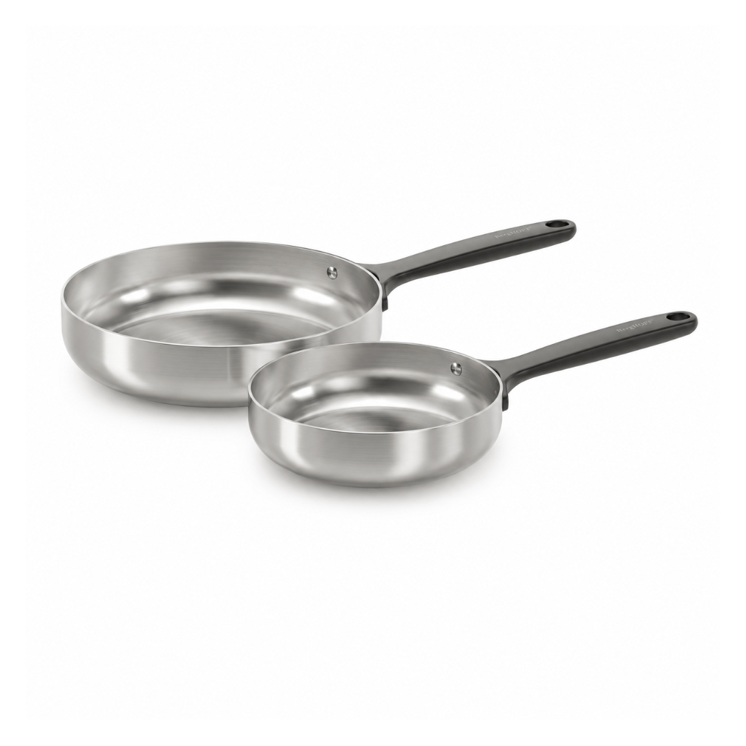 Berghoff Belly Duo Poêles 20+24 cm inox induction