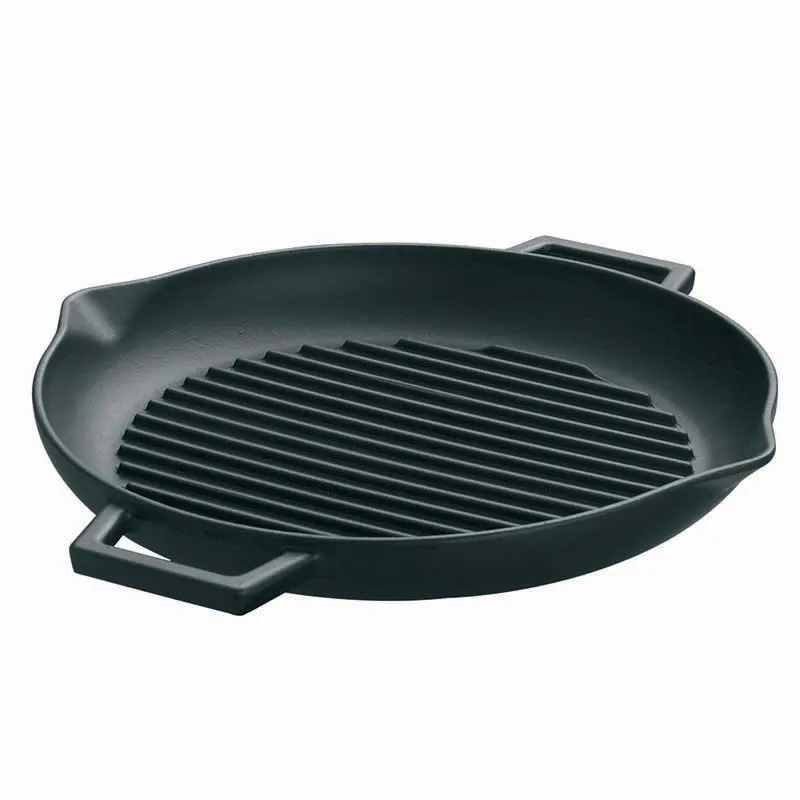Agnelli Slowcook grille ronde fonte 2 poignées induction four