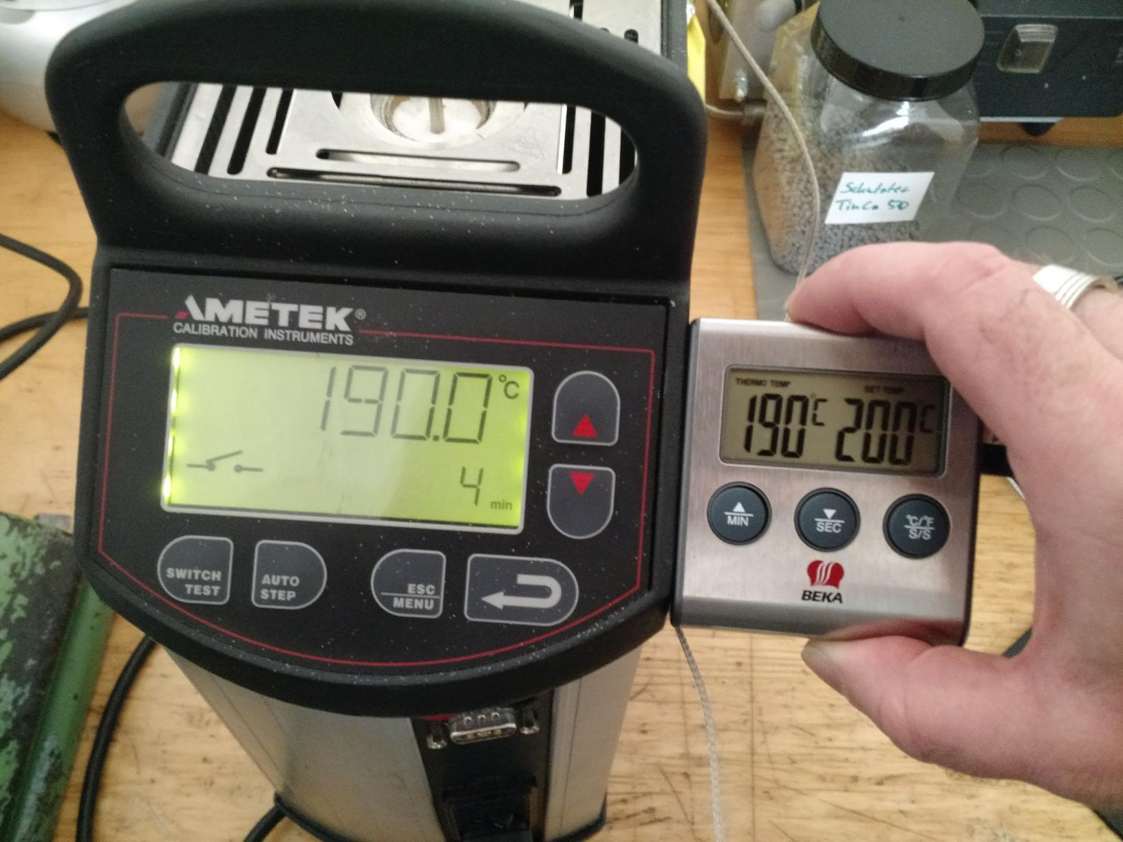 Beka Exacto 16303094 Minuteur thermomètre inox sonde