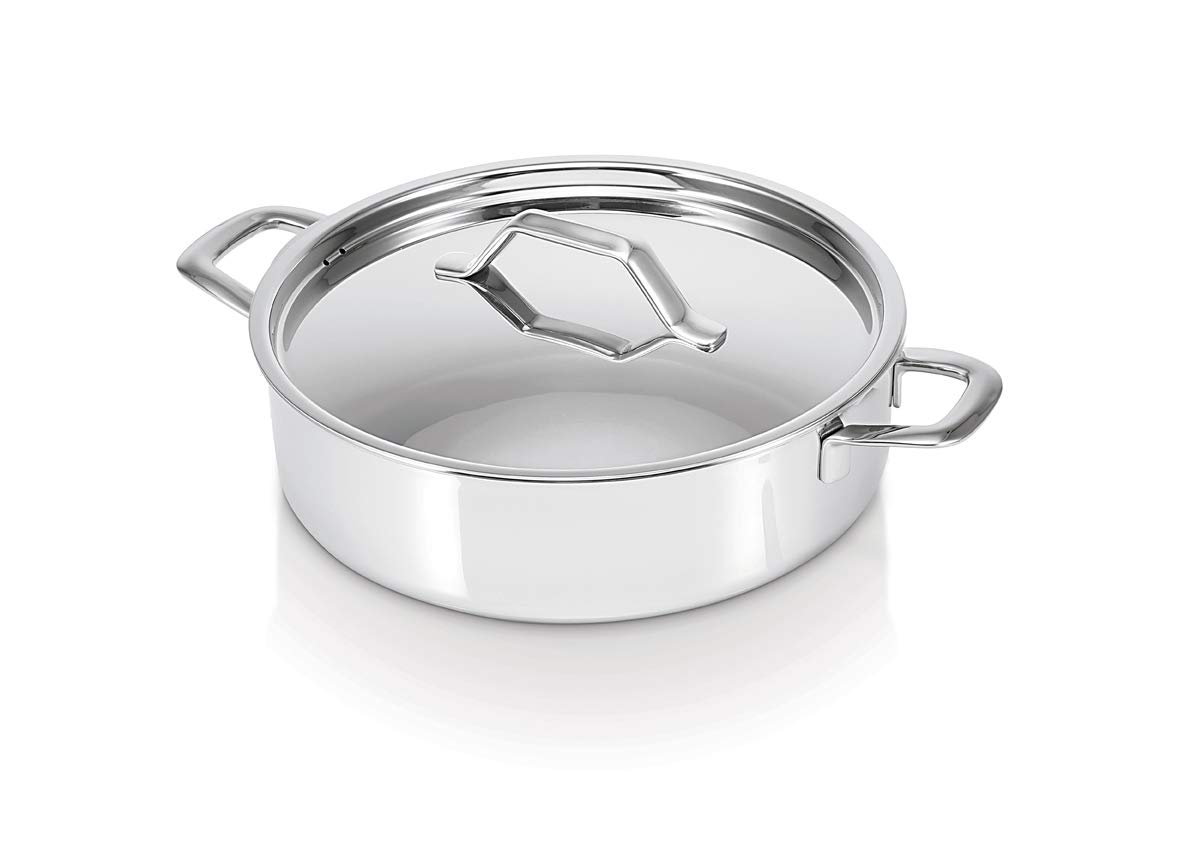 Beka Bekaline Tri Lux cocotte 28 cm 4,7 L inox triply céramique