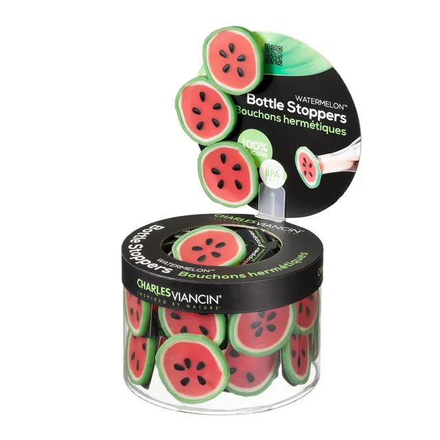 Charles Viancin Watermelon bouchon bouteille silicone unité