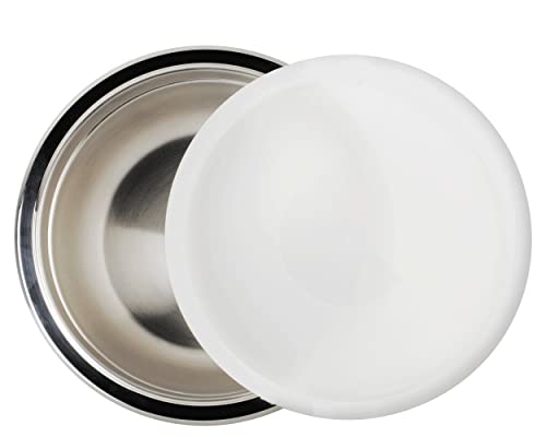 Ecovitam bol inox 24 cm fond plat avec couvercle