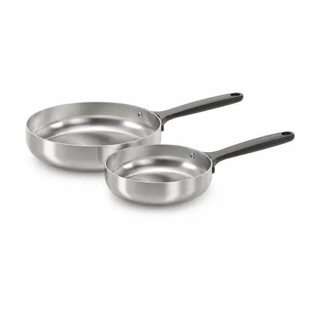 Berghoff Belly Duo Poêles 20+24 cm inox induction