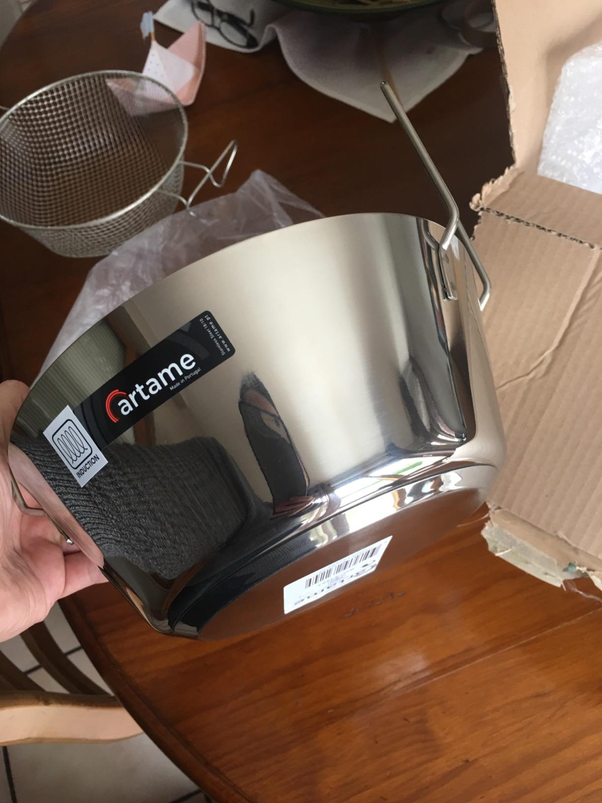 Artame Grand Gourmet Friteuse Inox 30 cm 6,7 L