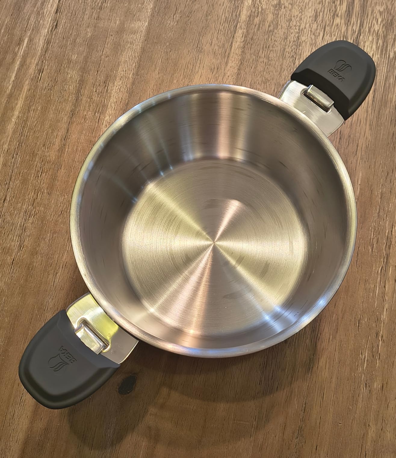 Beka Select poignée amovible inox grise