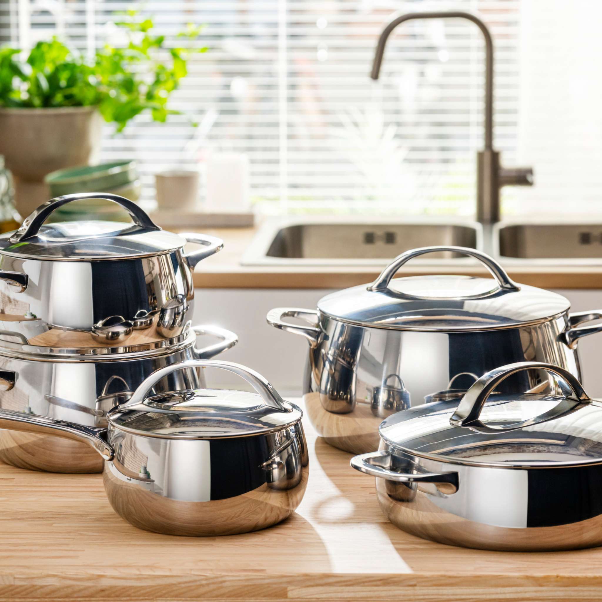 Berghoff Belly 18 cm casserole inox 3 plis induction