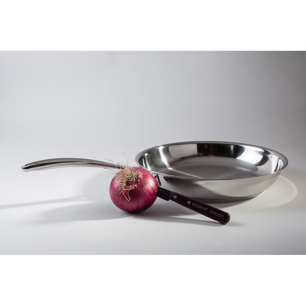 Beka Chef poêle inox 24 cm sans revêtement induction