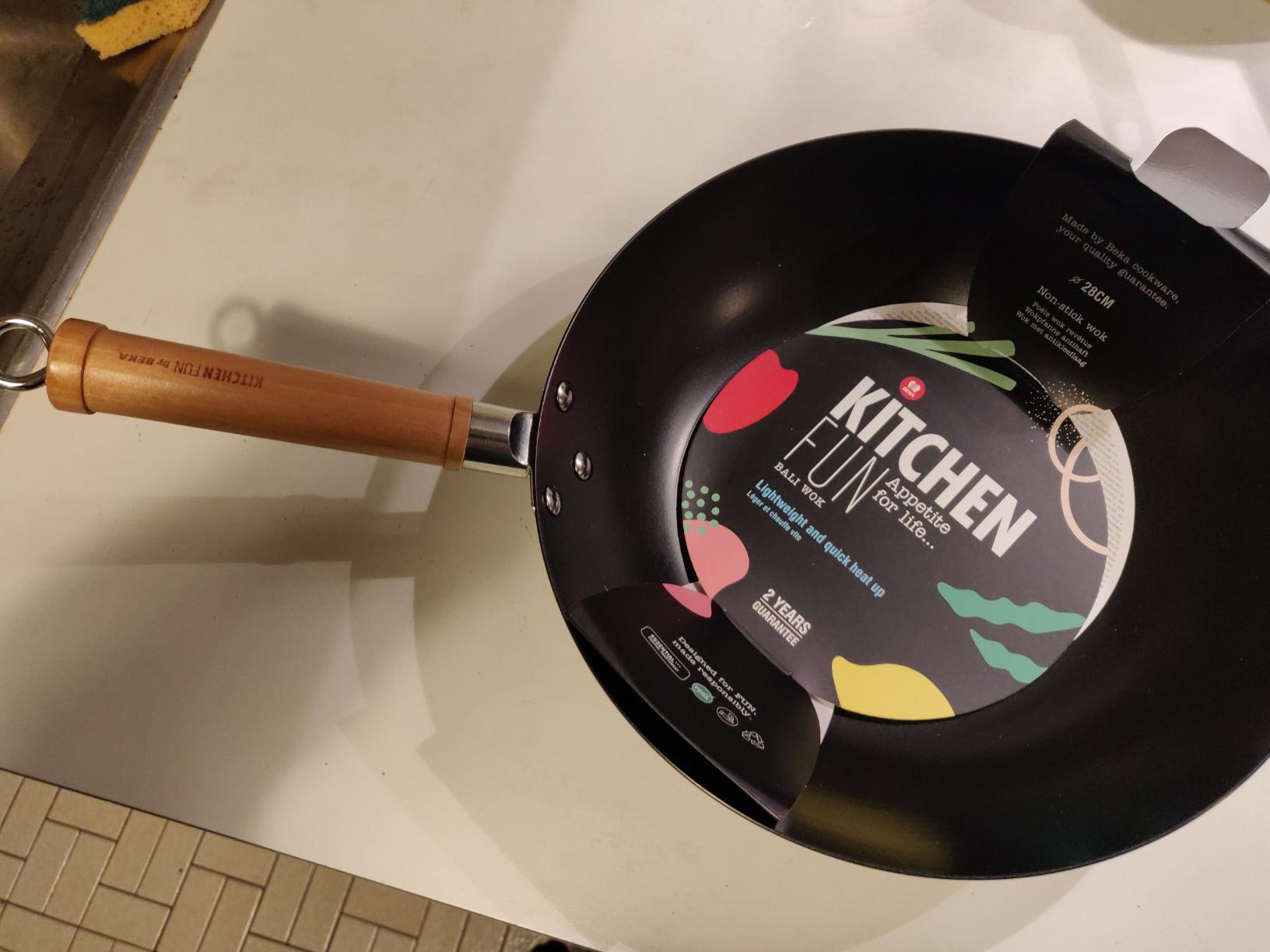 Beka Maestro 13870284 wok tôle acier 28 cm induction