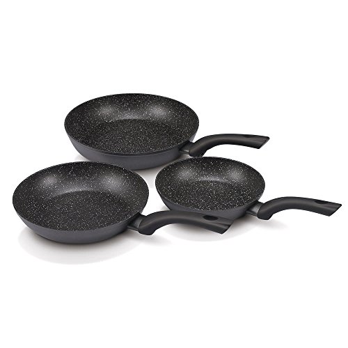 Beka Kitchen Roc 12903764 lot 3 poêles 20/24/28 cm induction