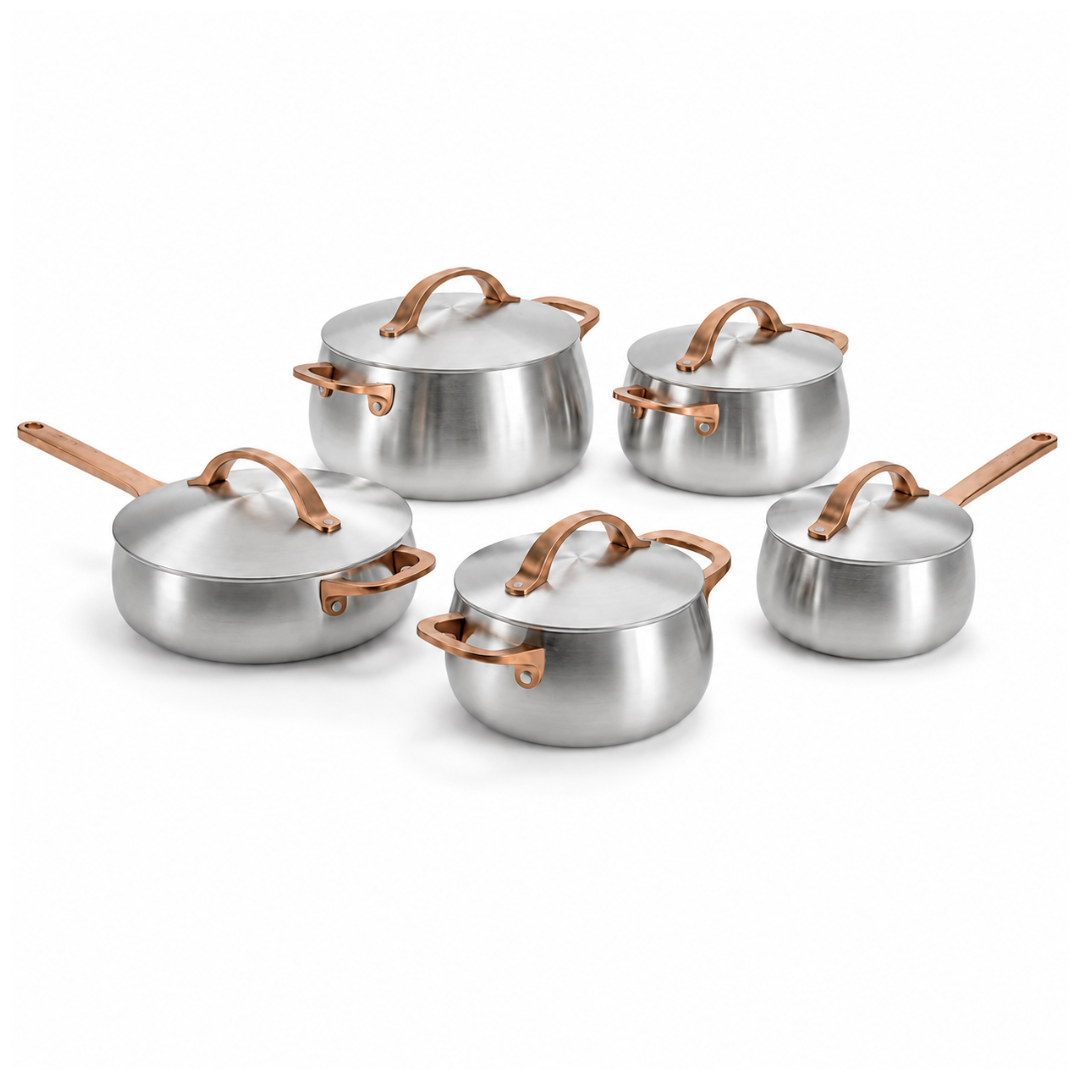 Berghoff Belly Advanced Set 10 pièces batterie inox induction