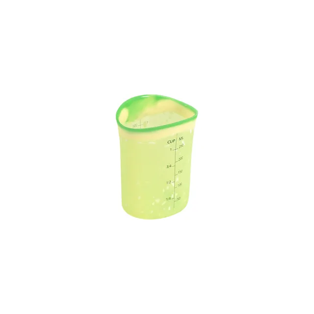 Charles Viancin Lime verre doseur silicone S vert