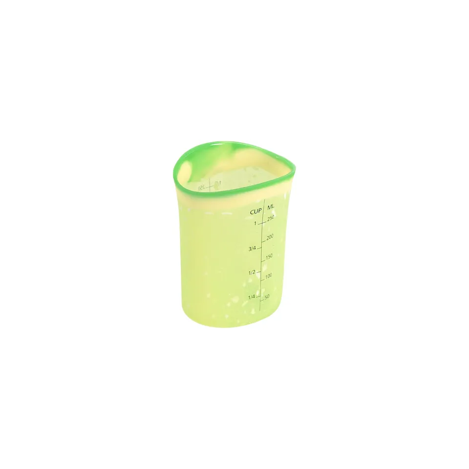 Charles Viancin Lime verre doseur silicone S vert