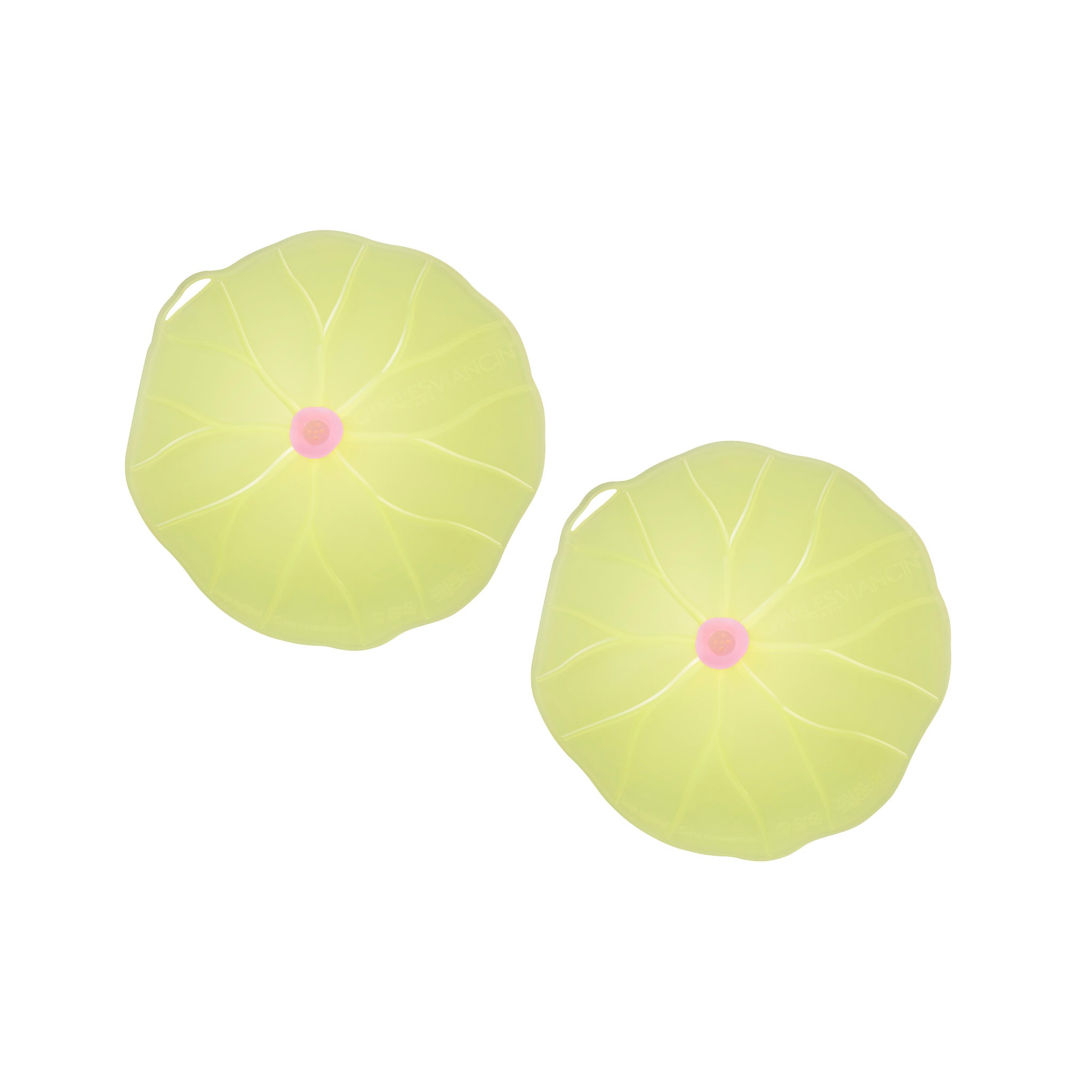 Charles Viancin Drink Covers Lilypad couvre-verre silicone lot de 2