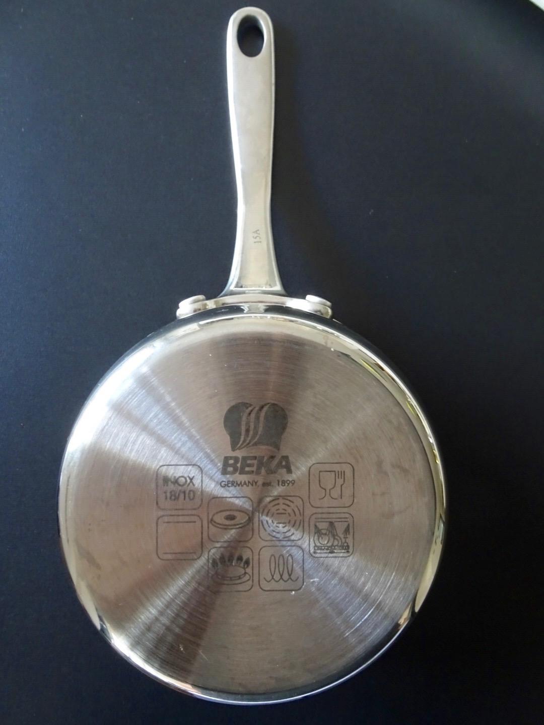 Beka Belvia casserole inox 12 cm avec couvercle
