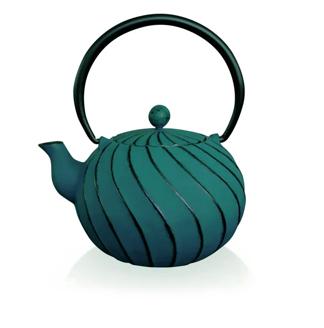 Beka Song 16409194 théière fonte bleue 1,0 L