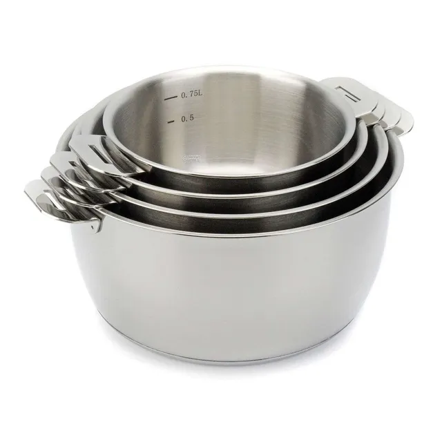 Beka Select Batterie 4 casseroles inox induction sans manche
