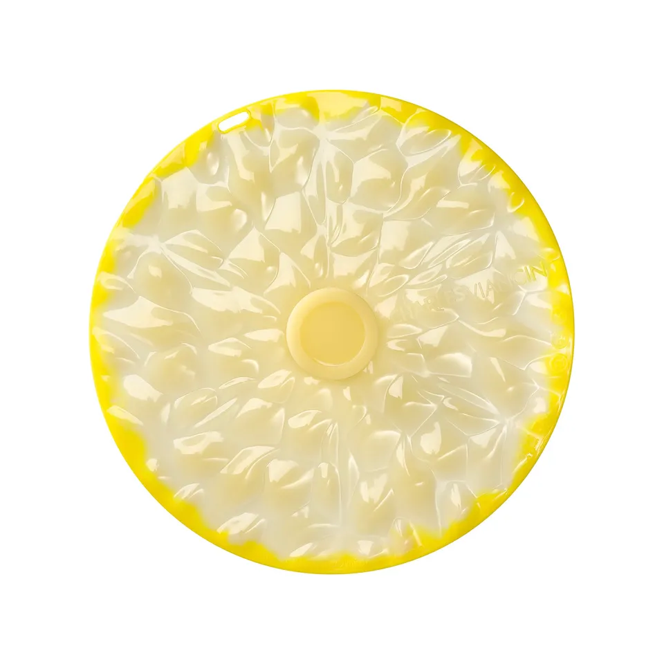 Charles Viancin Lemon couvercle silicone 23 cm jaune