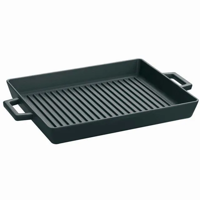 Agnelli Slowcook Griglia grille en fonte 2 poignées