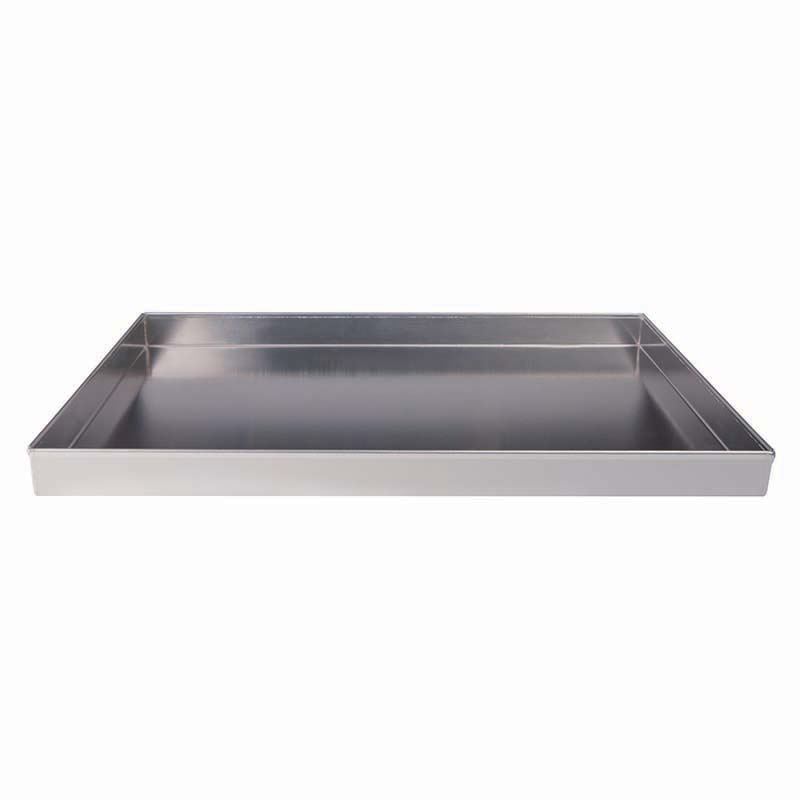 Agnelli Pasticceria e Pizza plat rectangulaire alu bords droits