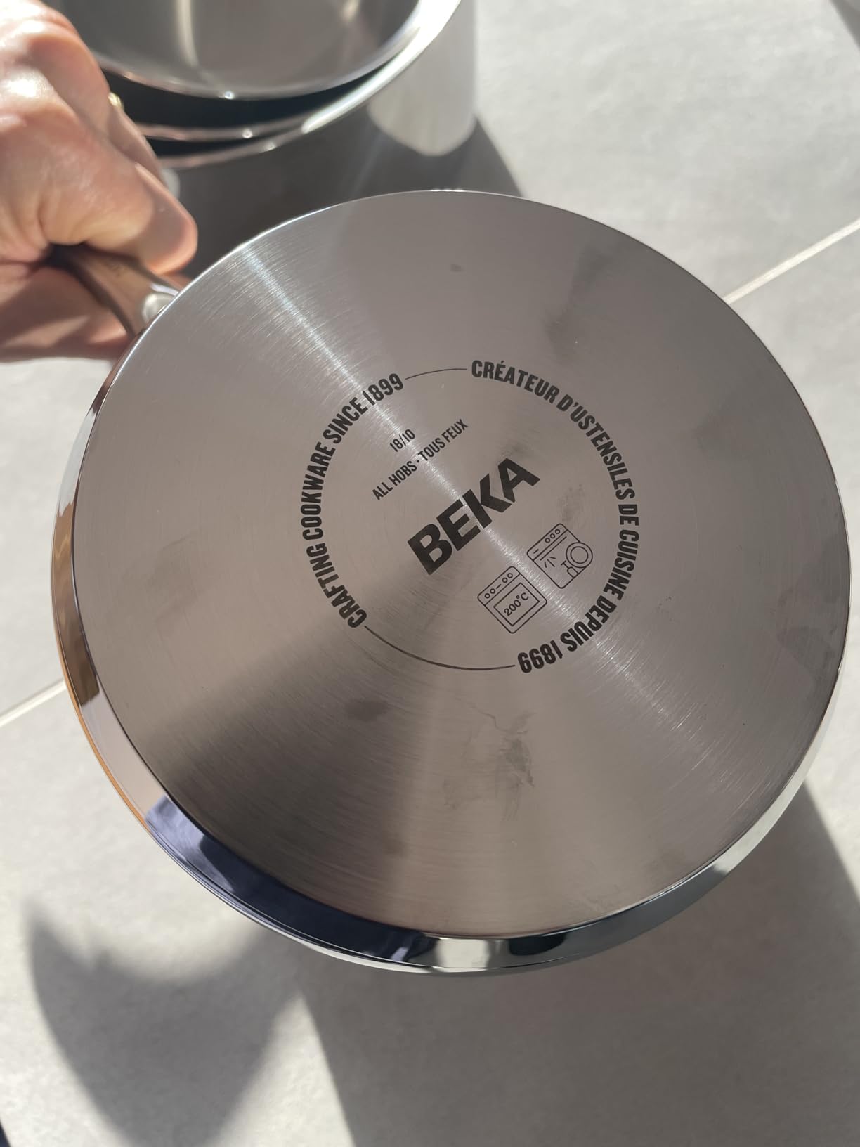 Beka Chef Lot 4 Casseroles Inox 14-20 cm Induction