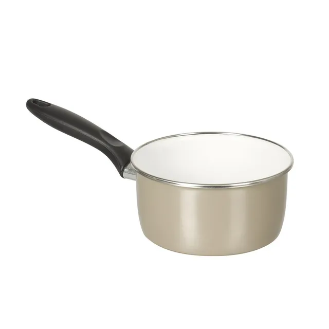 Beka 14396184 Casserole émaillée 18 cm Taupe