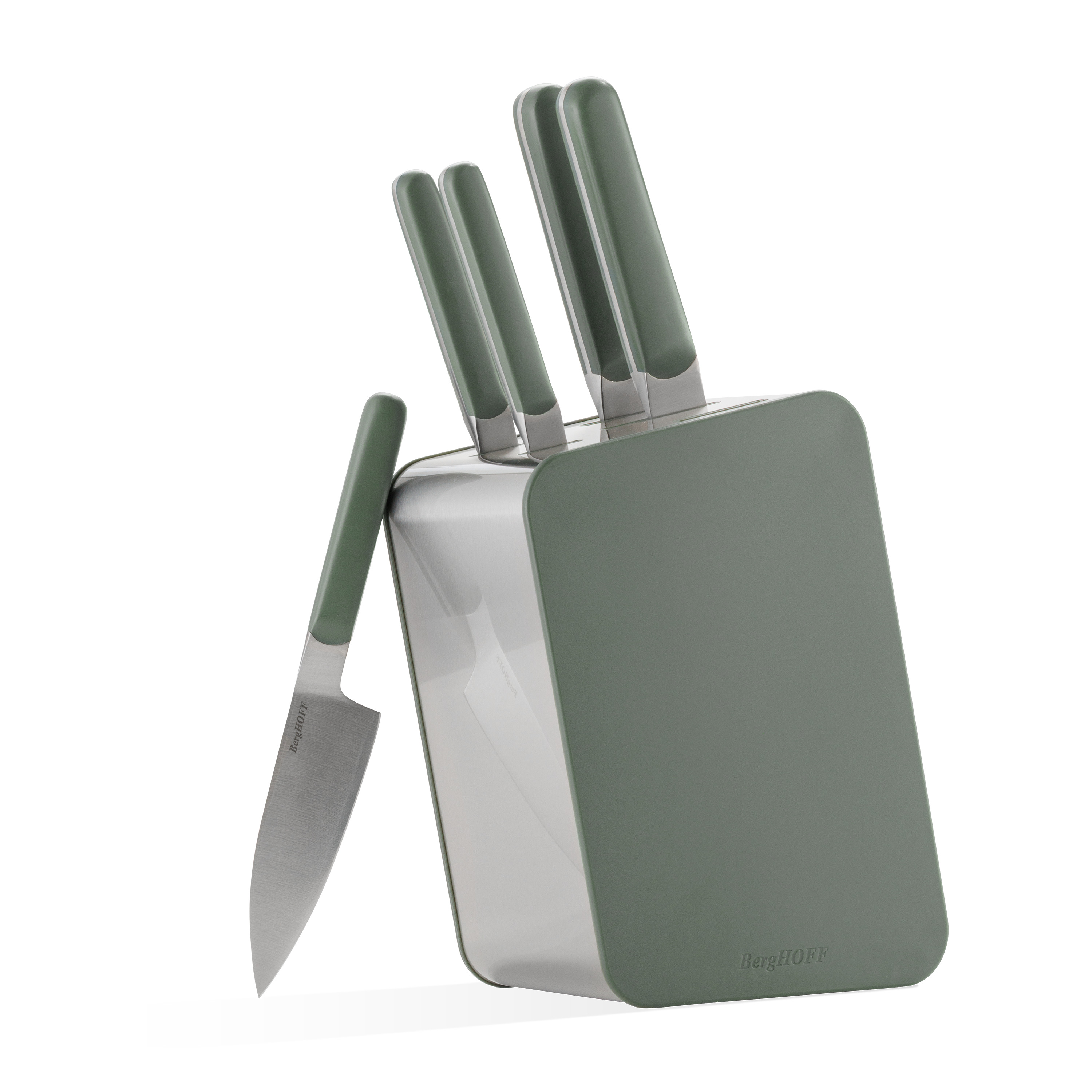 Berghoff Elements set 6 pièces bloc couteaux inox