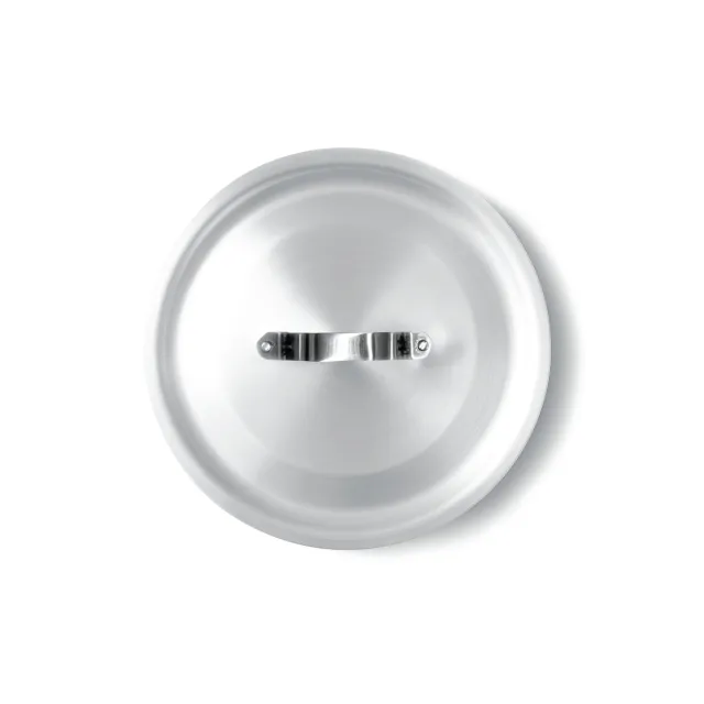 Agnelli couvercle rond aluminium 3mm pontet inox accessoire