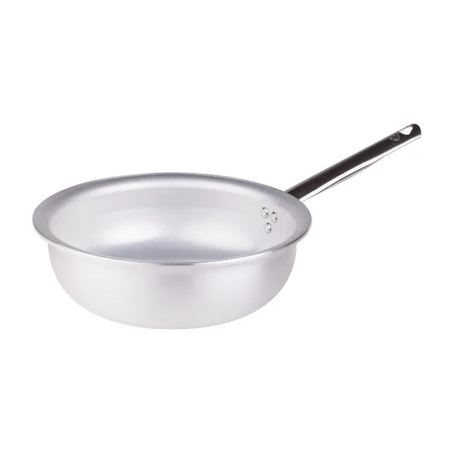 Agnelli Alluminio 5 mm poêle à sauter 1 manche gaz