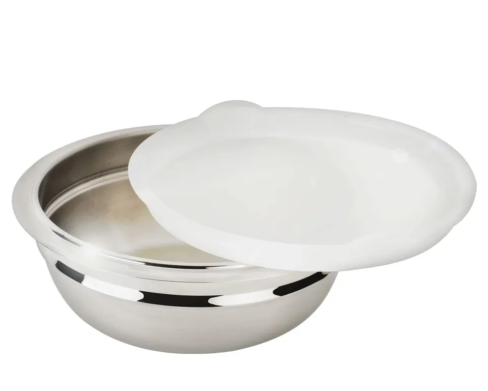 Ecovitam bol inox 24 cm fond plat avec couvercle