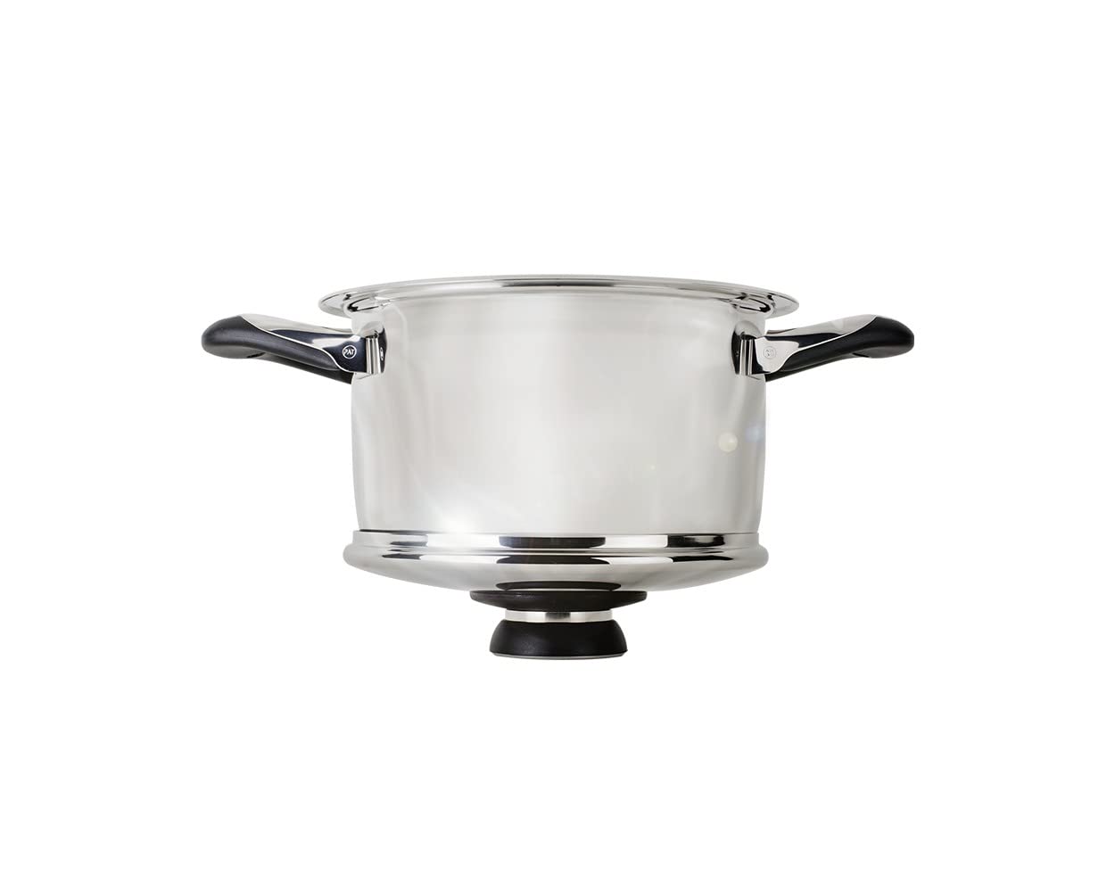 Ecovitam couvercle inox 28 cm avec thermomètre