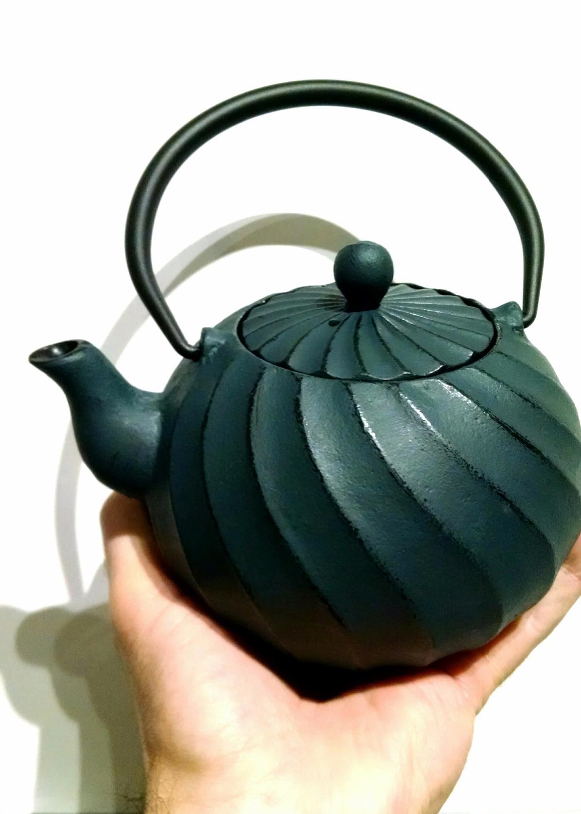 Beka Song 16409194 théière fonte bleue 1,0 L