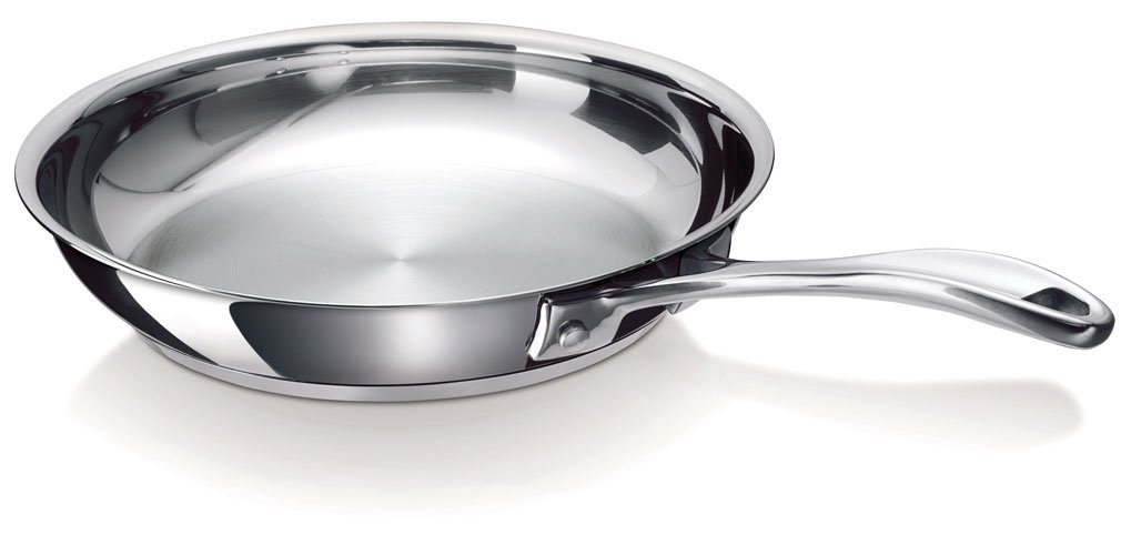 Beka Chef poêle inox 24 cm sans revêtement induction