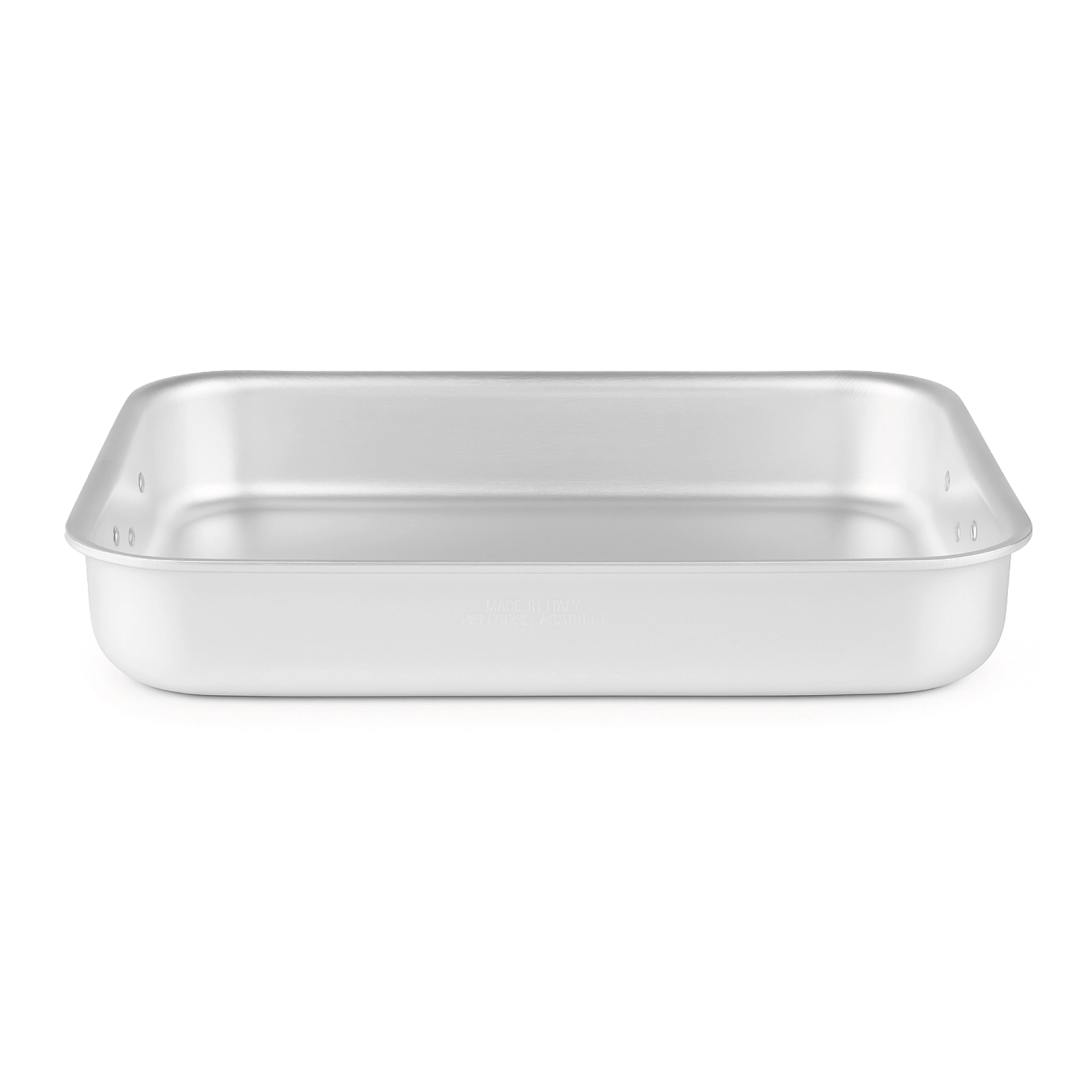 Agnelli Alluminio 5mm Rostiera Plat à Rôtir Alu 2 Poignées Inox