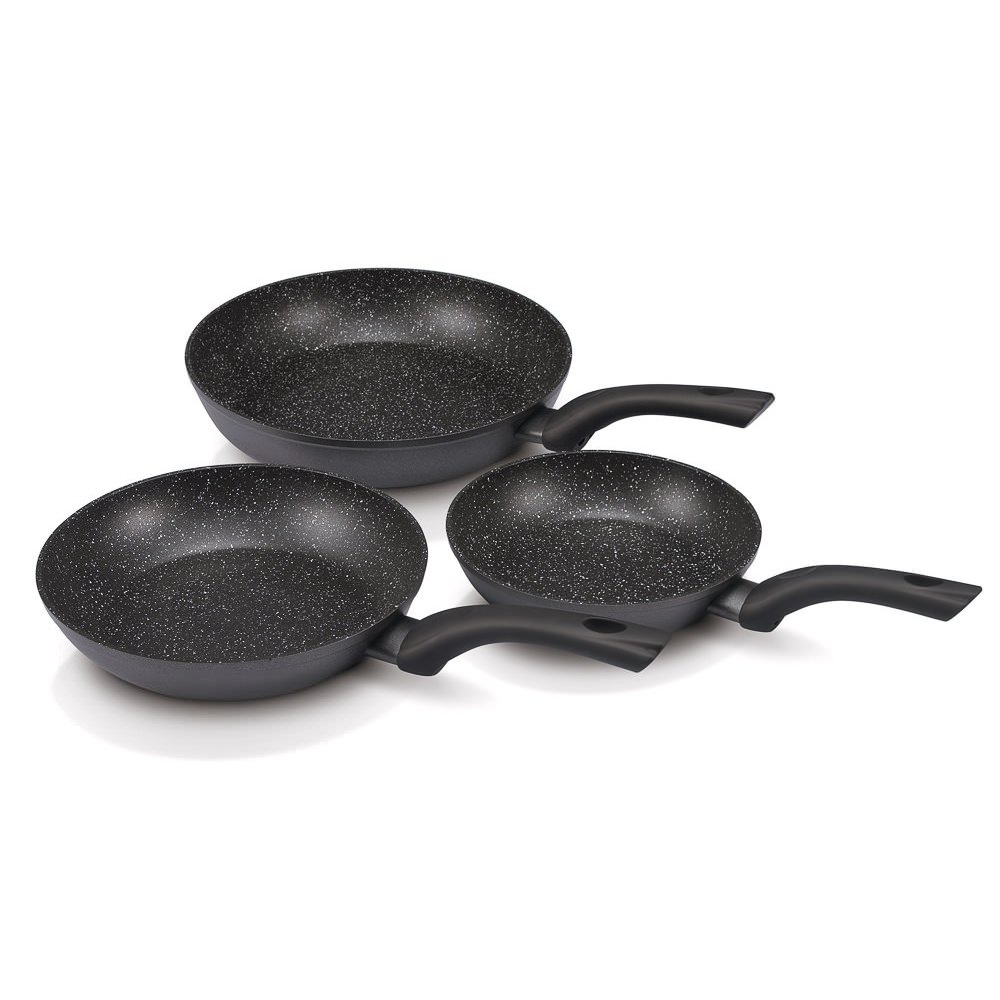 Beka Kitchen Roc 12903764 lot 3 poêles 20/24/28 cm induction