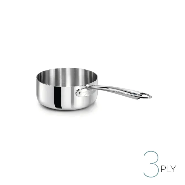 Agnelli Aluinox 3ply faitout bas inox 3 couches induction