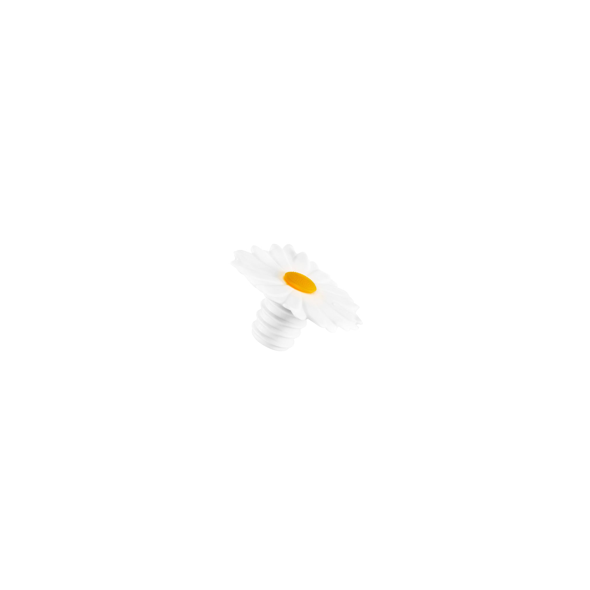 Charles Viancin Daisy bouchon bouteille silicone blanc marguerite