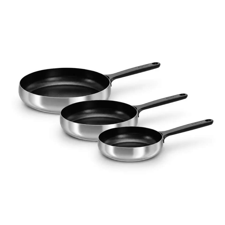Berghoff Belly trio poêles antiadhésives induction