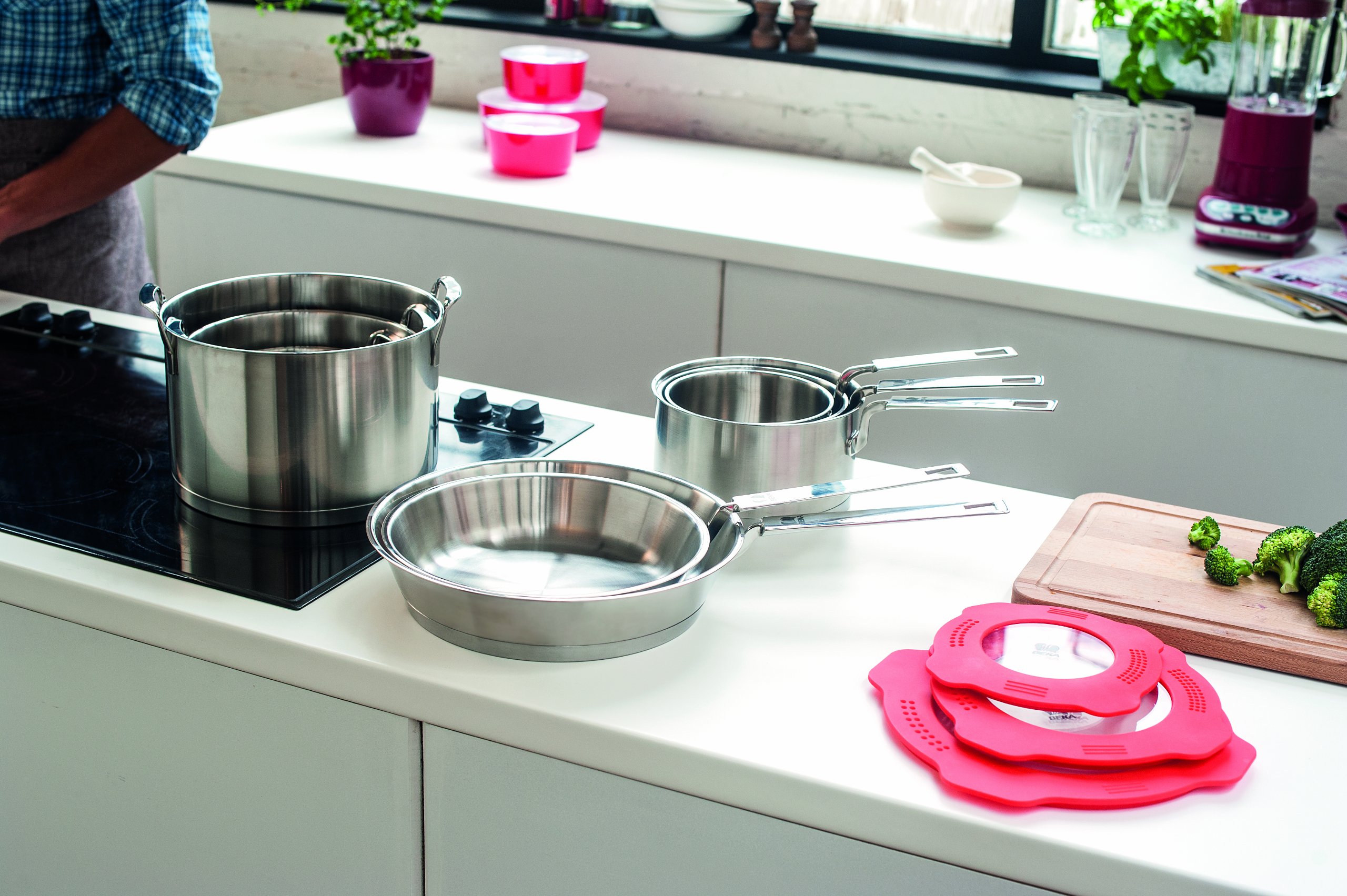 Beka Bekaline Nest 13576974 casseroles inox 14-18 cm lot 3
