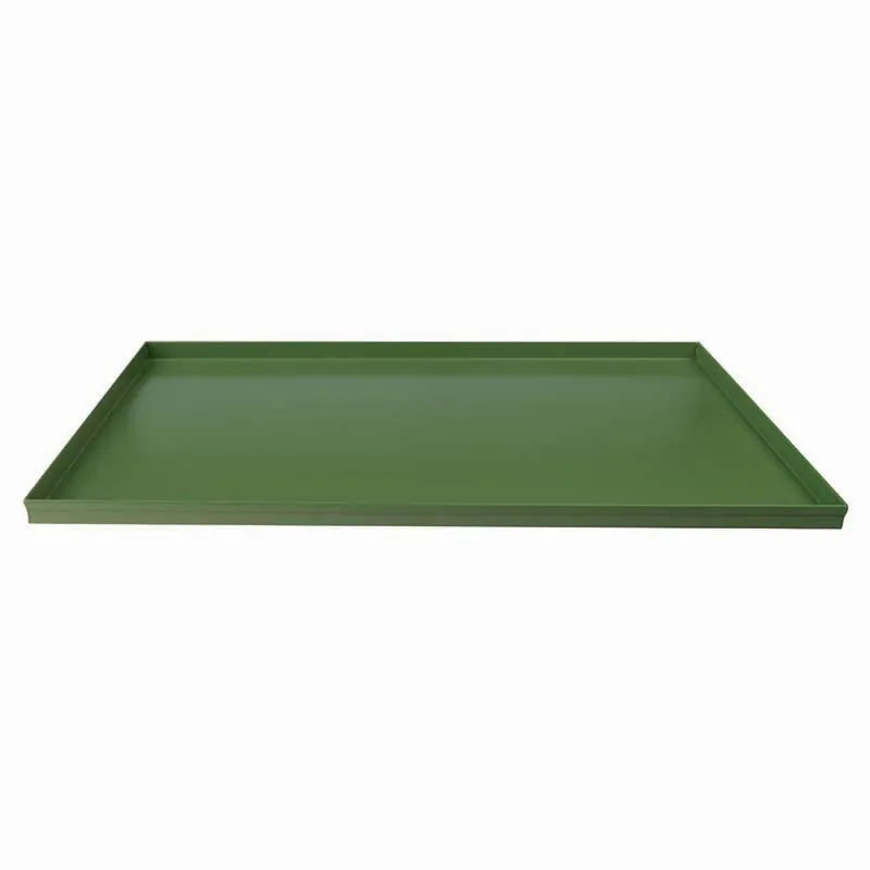 Agnelli Pasticceria e Pizza plaque rectangulaire antiadhésive bords droits