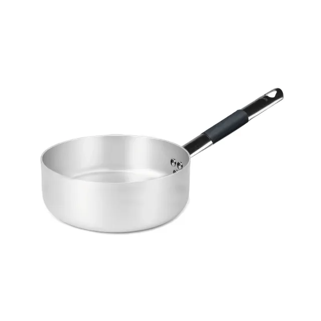 Agnelli casserole basse aluminium 3mm induction manche inox