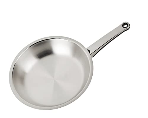 Ecovitam poêle inox 18/10 20 cm sans revêtement