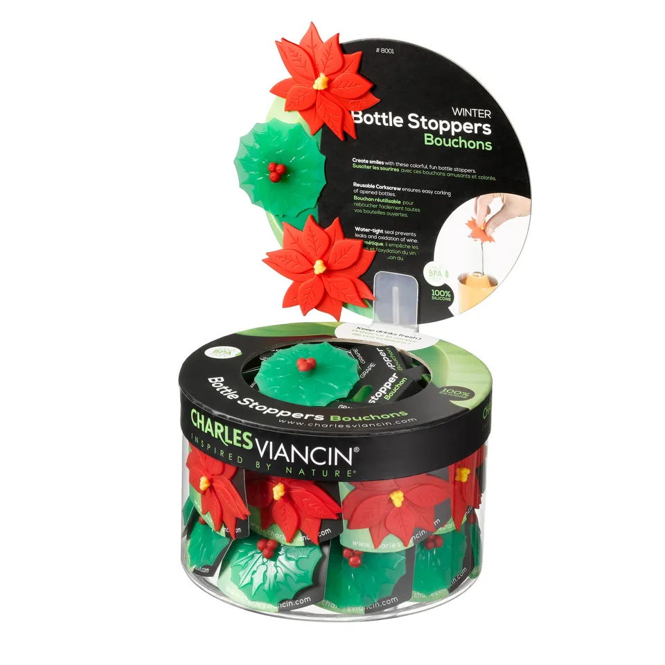 Charles Viancin Winter bouchon bouteille silicone hiver