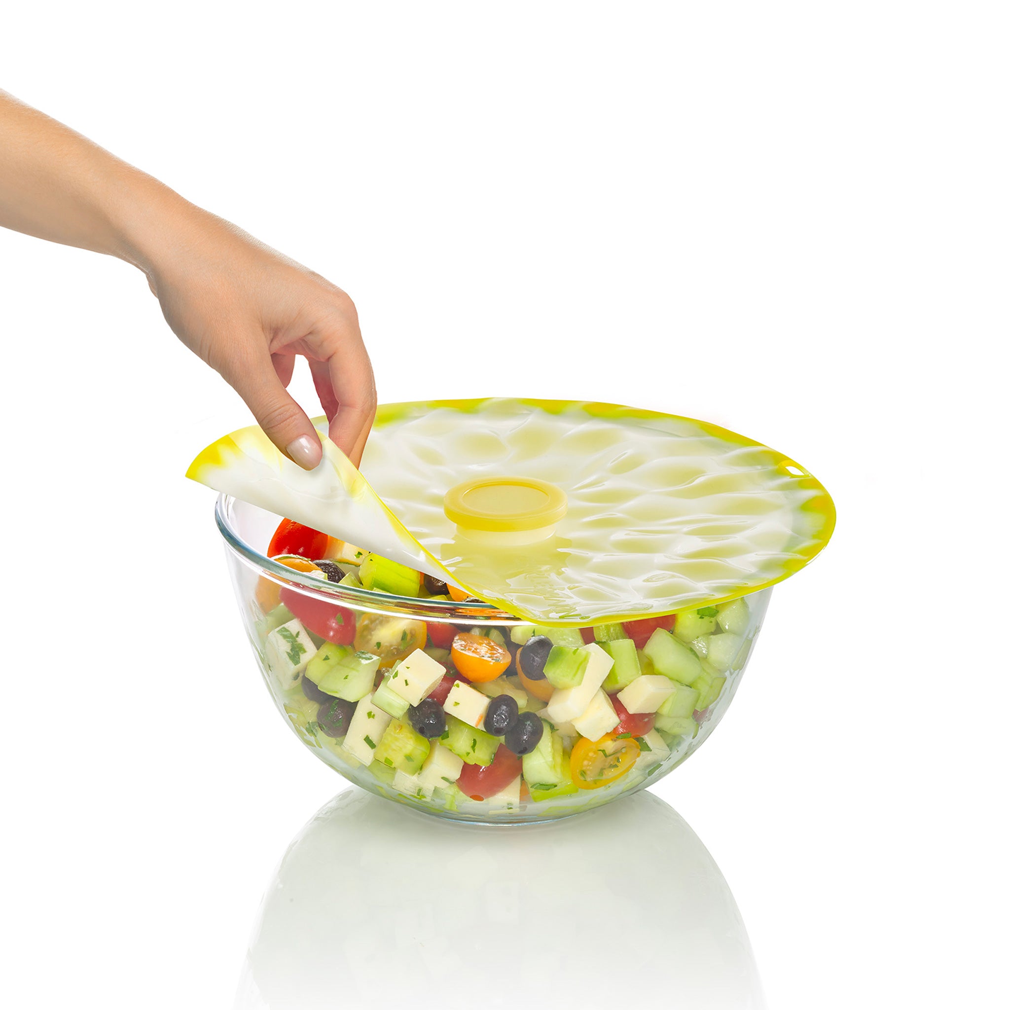 Charles Viancin Lemon couvercle silicone 23 cm jaune