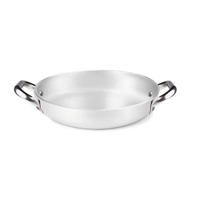 Agnelli Alluminio faitout alu 5 mm 2 poignées inox